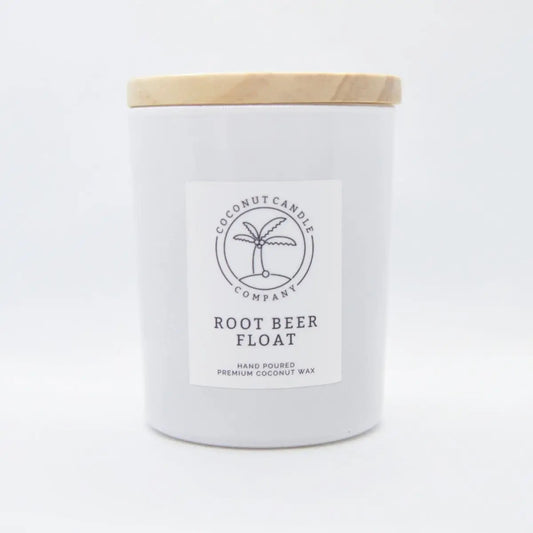 Root Beer Float Candle