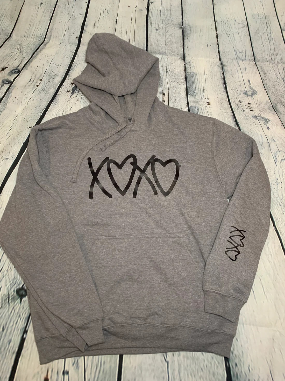 XOXO Grey Hoodie
