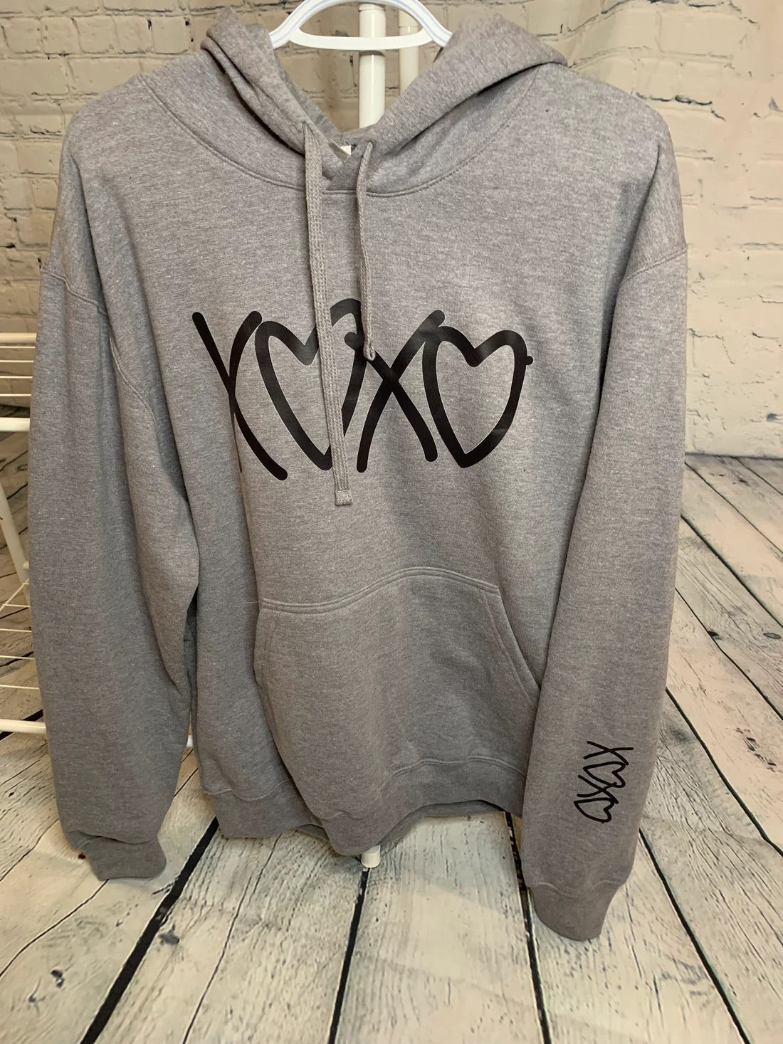 XOXO Grey Hoodie