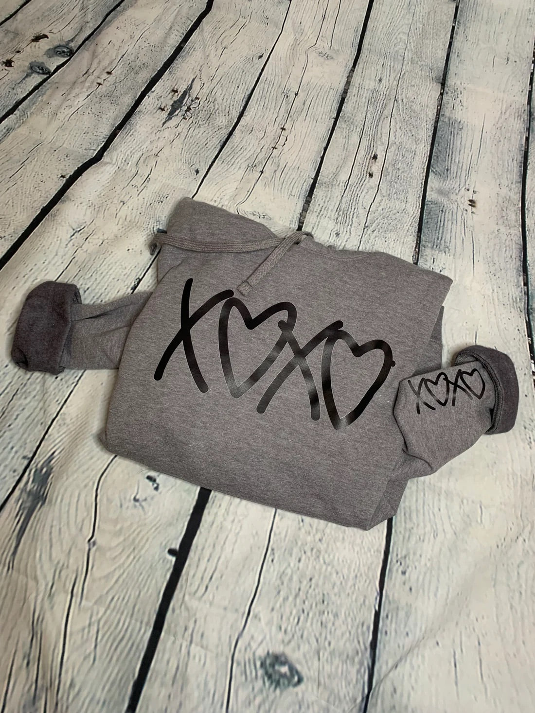 XOXO Grey Hoodie