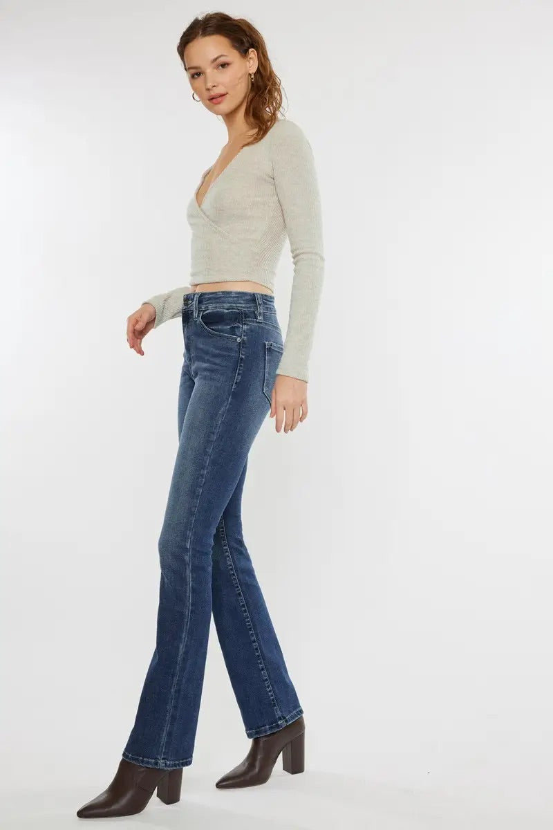 Cade High Rise Skinny Bootcut KanCan Jeans