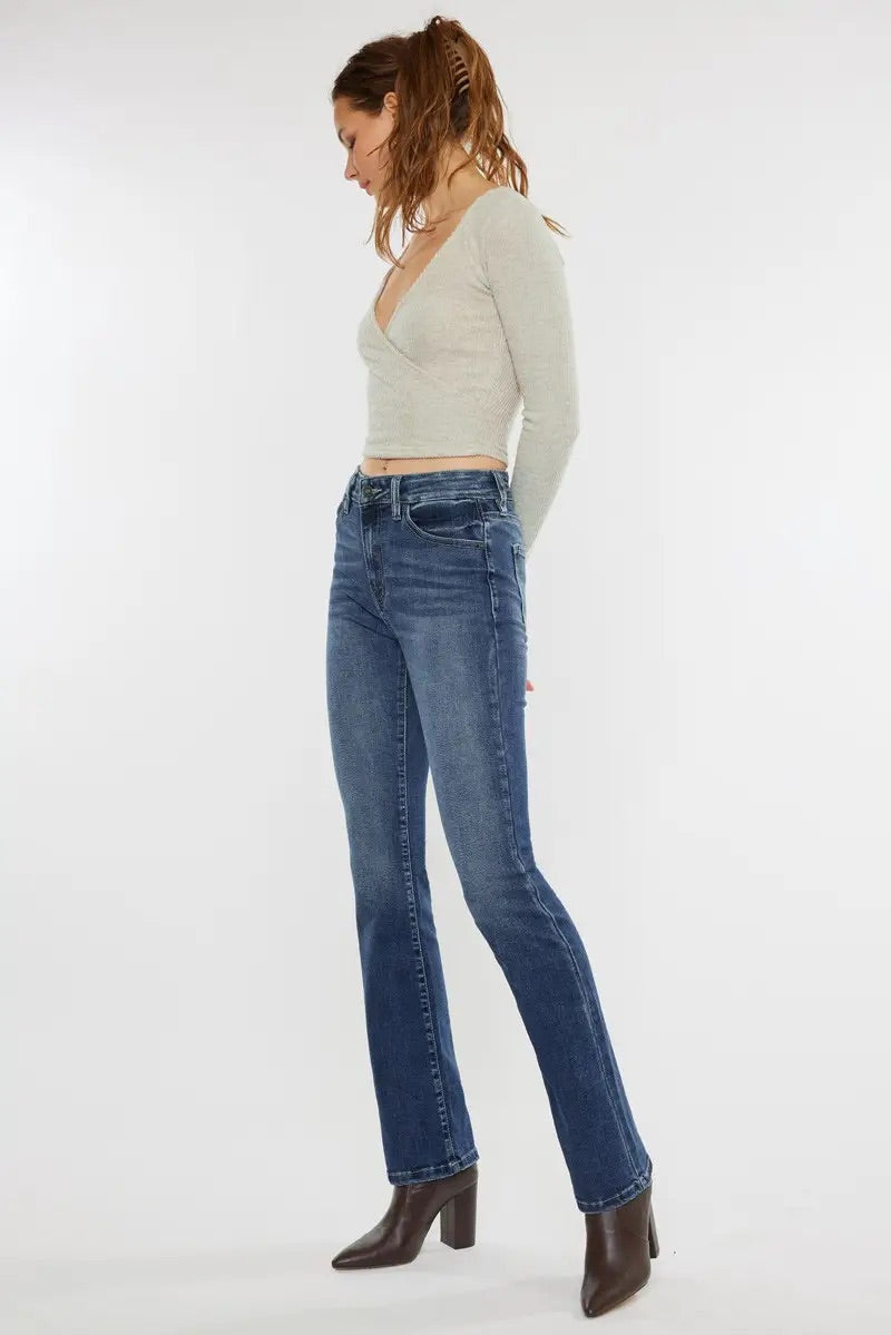 Cade High Rise Skinny Bootcut KanCan Jeans