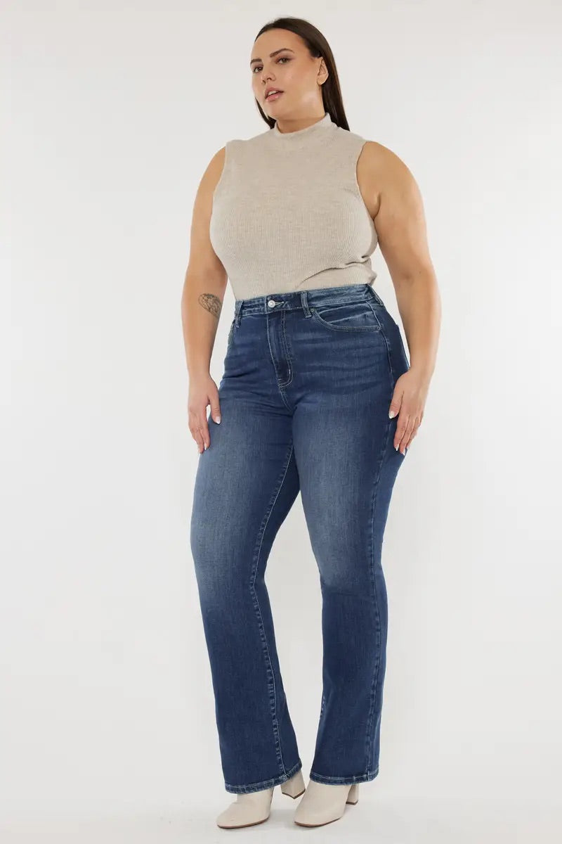 Cade High Rise Skinny Bootcut KanCan Jeans
