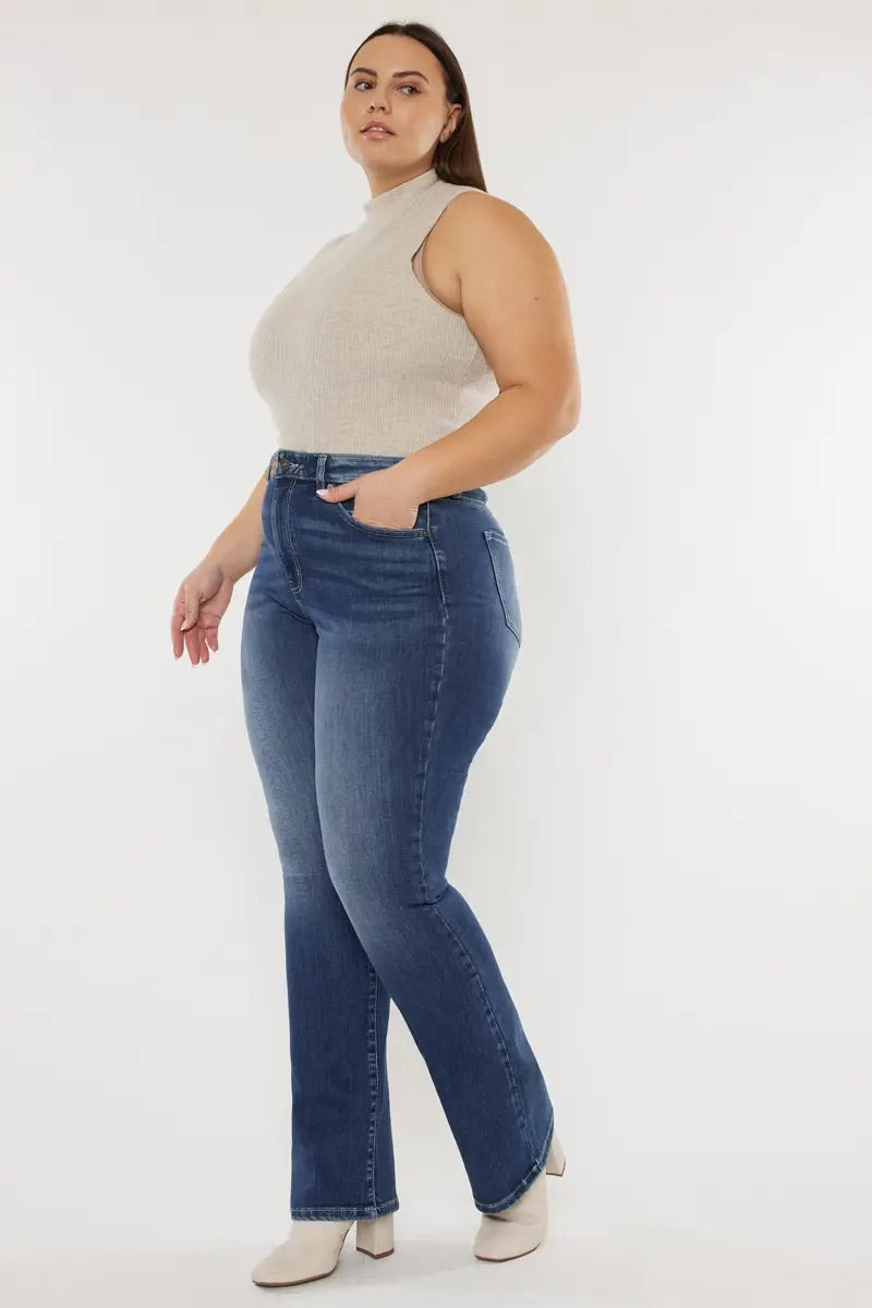 Cade High Rise Skinny Bootcut KanCan Jeans