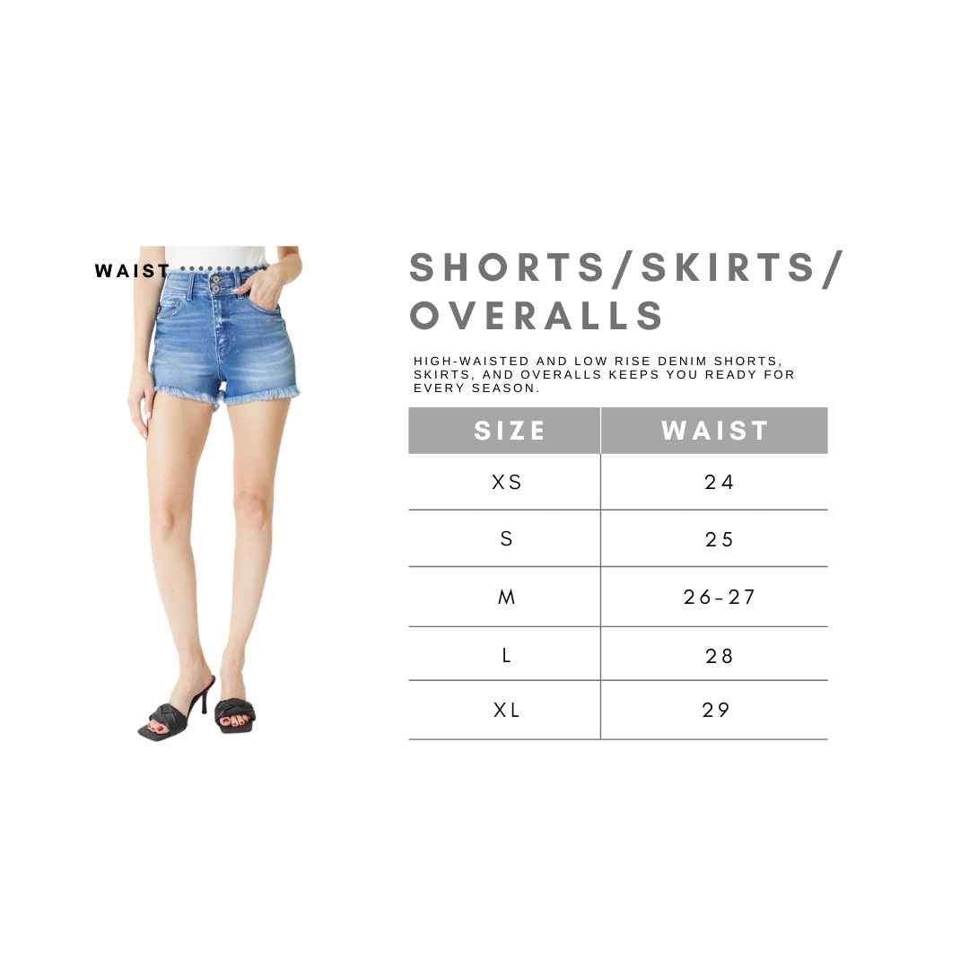 Jillian High Rise KanCan Shorts