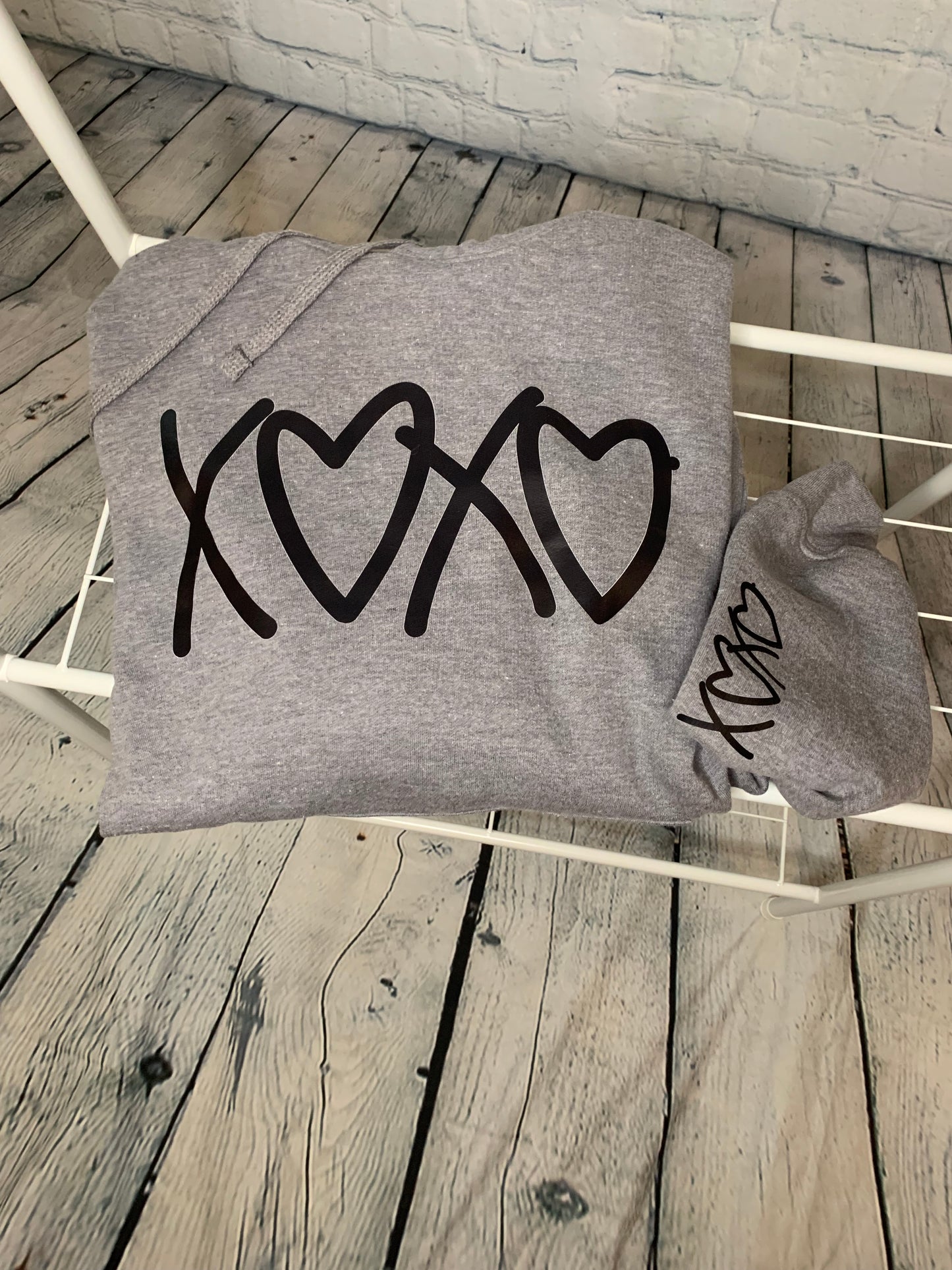XOXO Grey Hoodie