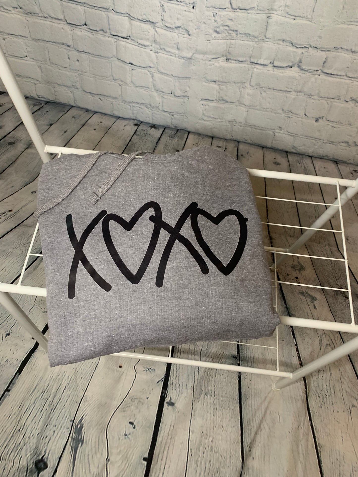 XOXO Grey Hoodie