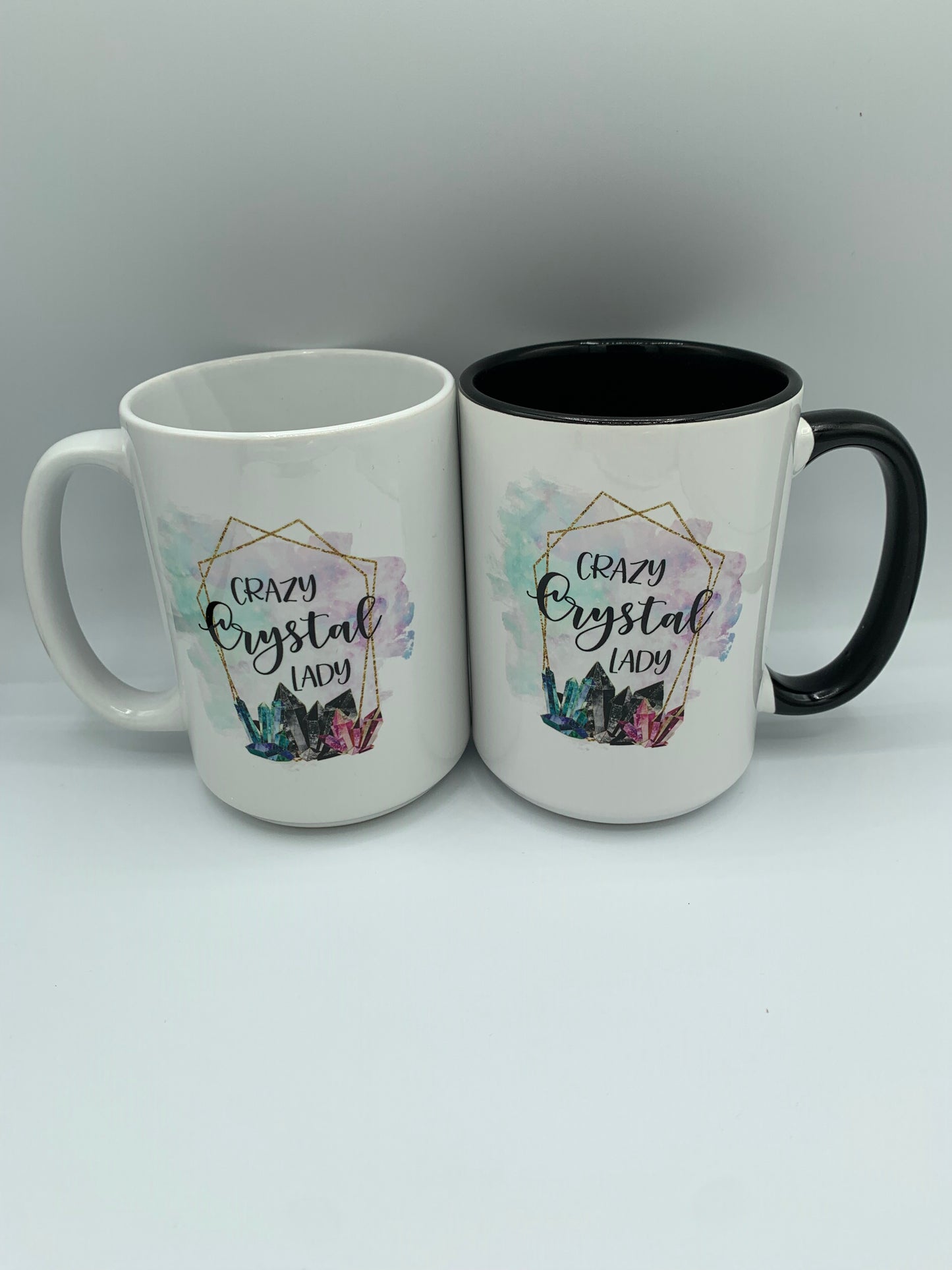 Crazy Crystal Lady Mugs