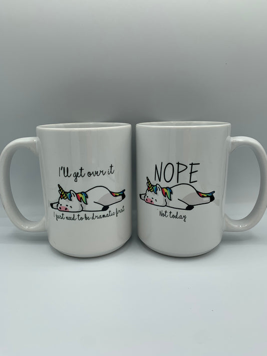 Cheeky Unicorn Mugs
