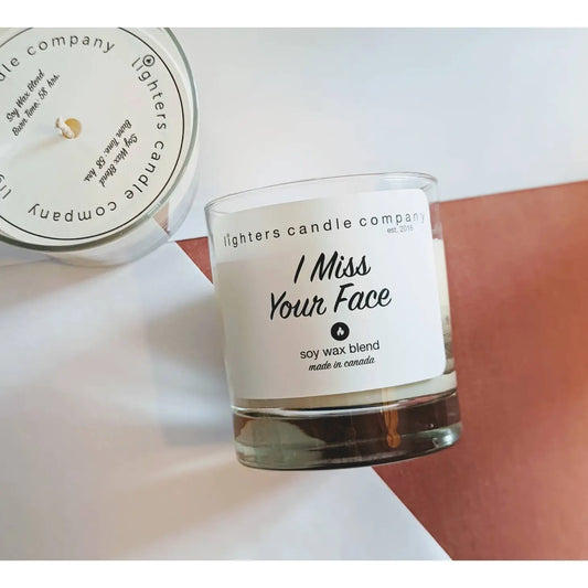 I Miss Your Face Candle